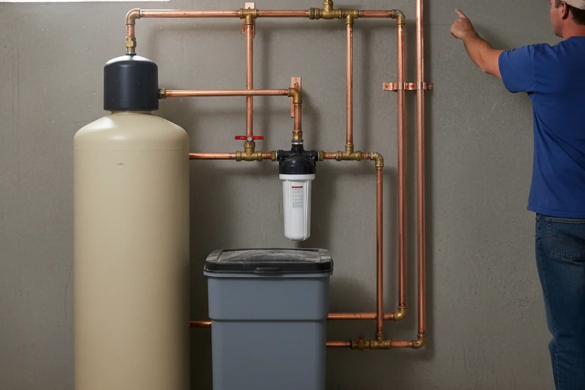 Whole-house water treatment system installed in Macclenny